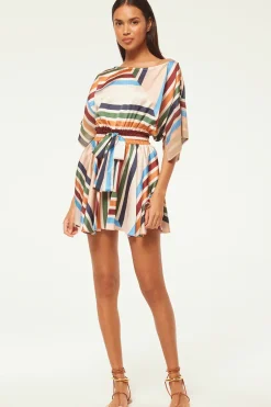 MISA Los Angeles ELIA DRESS Sanmiguelstripemix New