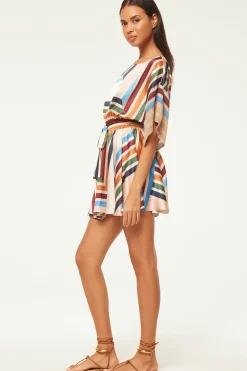 MISA Los Angeles ELIA DRESS Sanmiguelstripemix New