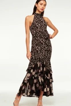 MISA Los Angeles ELIANA DRESS Polkadotmix Hot