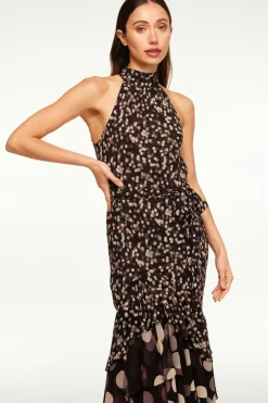 MISA Los Angeles ELIANA DRESS Polkadotmix Hot