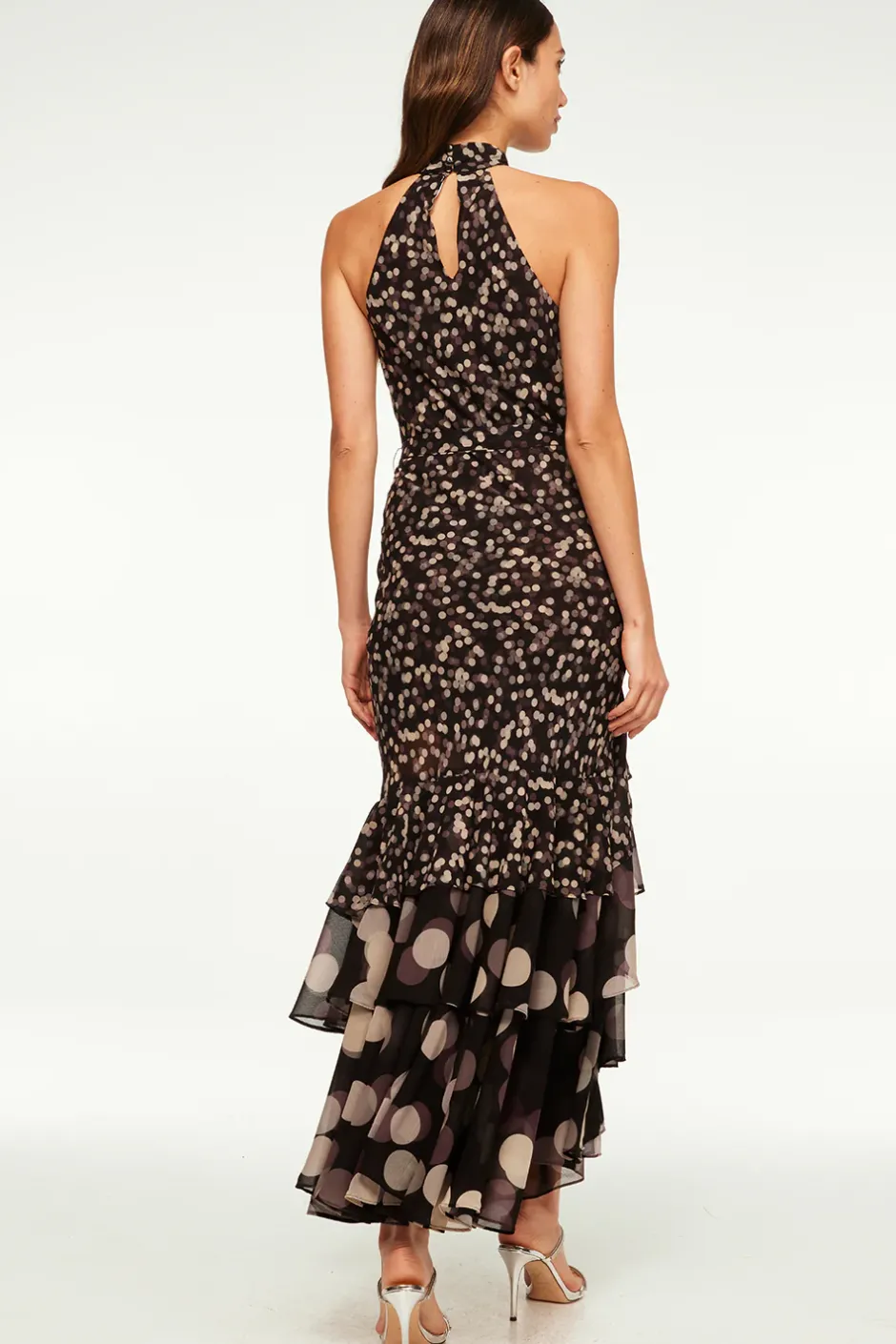 MISA Los Angeles ELIANA DRESS Polkadotmix Hot