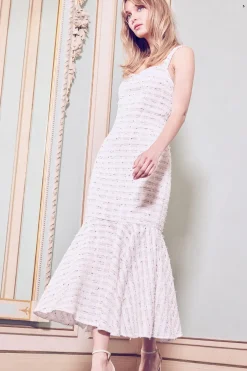 MISA Los Angeles ELKE DRESS Winterwhite Online