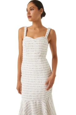 MISA Los Angeles ELKE DRESS Winterwhite Online