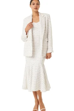 MISA Los Angeles ELKE DRESS Winterwhite Online