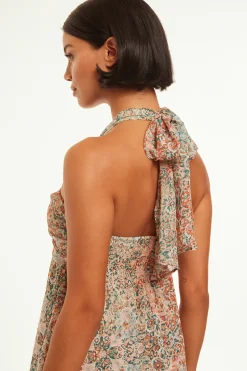 MISA Los Angeles EMINE DRESS Ombretapestry Best