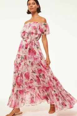 MISA Los Angeles ESTELLA DRESS Gardenfuchsia New