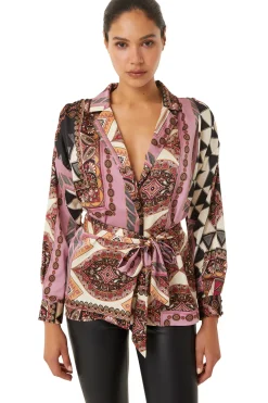 MISA Los Angeles FARAH JACKET Leonardopatchwork Clearance