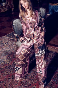 MISA Los Angeles FARAH JACKET Leonardopatchwork Clearance