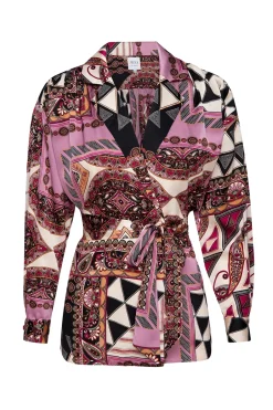 MISA Los Angeles FARAH JACKET Leonardopatchwork Clearance