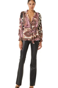 MISA Los Angeles FARAH JACKET Leonardopatchwork Clearance