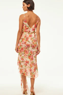MISA Los Angeles FARIDA SKIRT Palmareibloomschiffon Hot