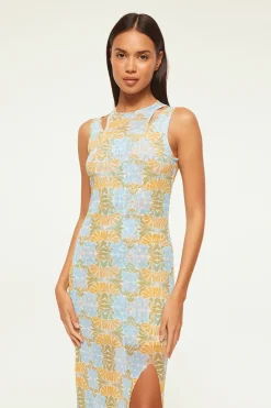 MISA Los Angeles FERNANDA DRESS Citrusslice Clearance