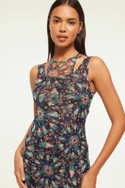 MISA Los Angeles FERNANDA DRESS Indigoburst Online