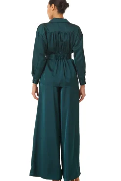 MISA Los Angeles FILIPPA PANT Emeraldsatin Online