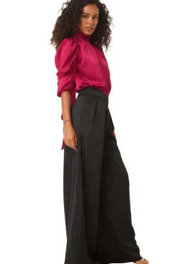 MISA Los Angeles FILIPPA PANT Blacksatin Online