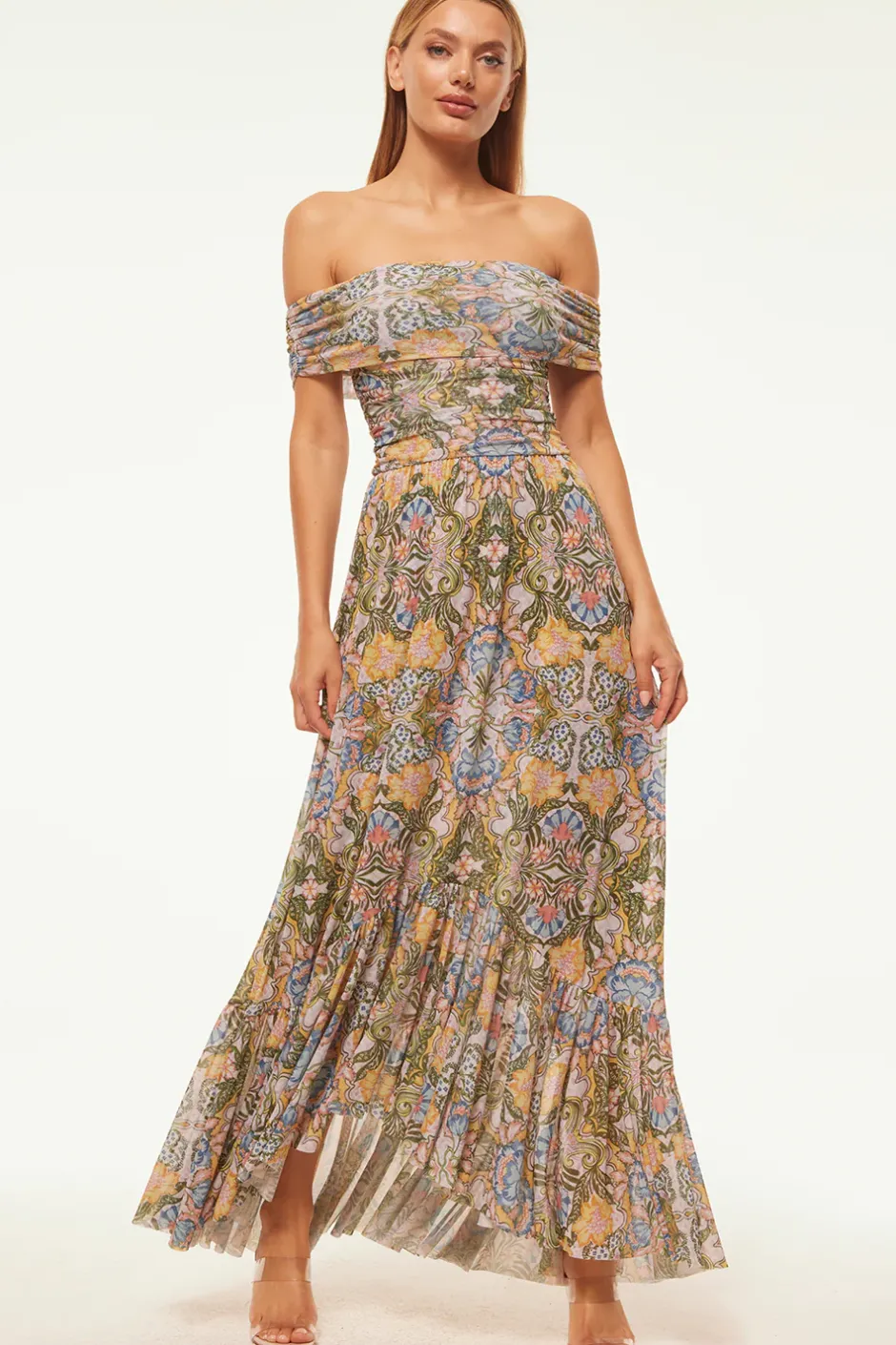 MISA Los Angeles FIORELLA DRESS Dolcevitakaleidoscope Fashion