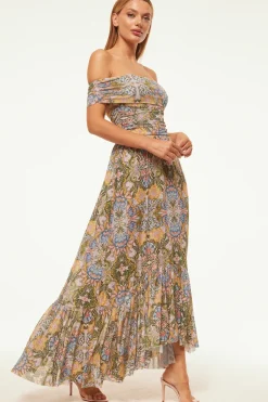 MISA Los Angeles FIORELLA DRESS Dolcevitakaleidoscope Fashion