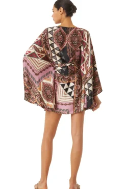 MISA Los Angeles GIADA DRESS Leonardopatchwork Fashion