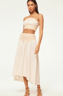 MISA Los Angeles GOLNAZ TOP Ivorylinenmix Sale