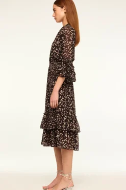 MISA Los Angeles GORDANA DRESS Polkadotsmall Sale