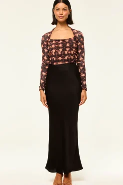 MISA Los Angeles HAYWORTH BODYSUIT Angelglow Hot