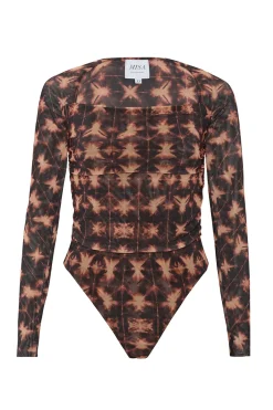 MISA Los Angeles HAYWORTH BODYSUIT Angelglow Hot