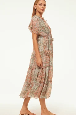 MISA Los Angeles ILYA DRESS Ombretapestry Hot