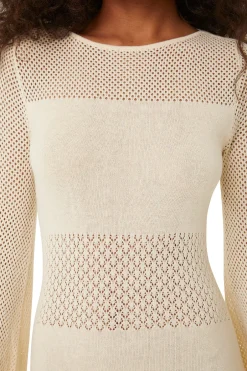 MISA Los Angeles IRENE DRESS Ivory Online