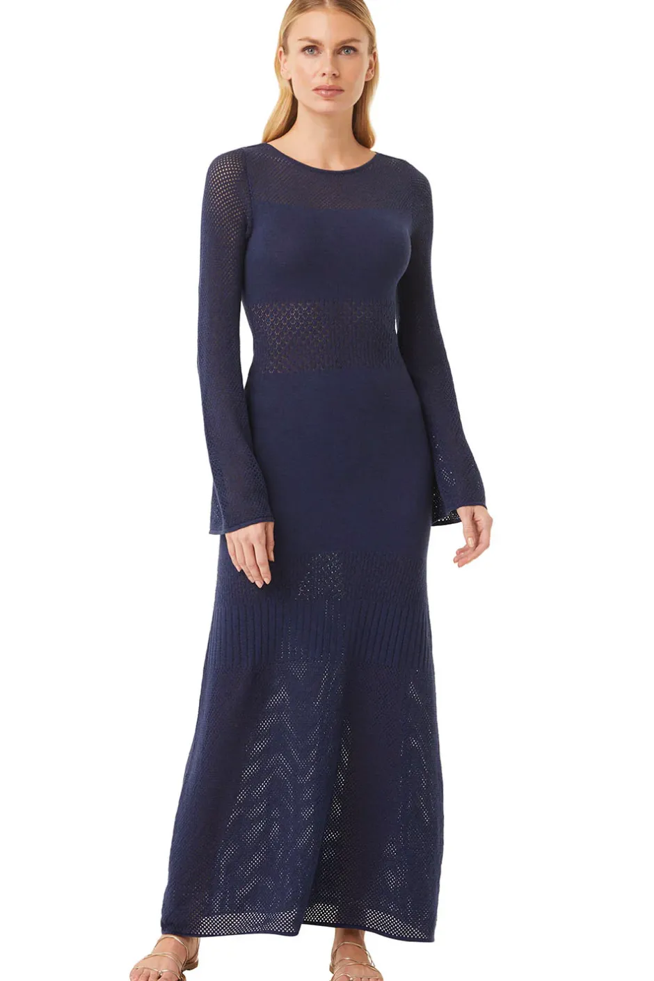 MISA Los Angeles IRENE DRESS Midnightblue Clearance