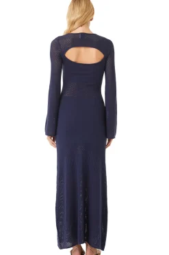 MISA Los Angeles IRENE DRESS Midnightblue Clearance