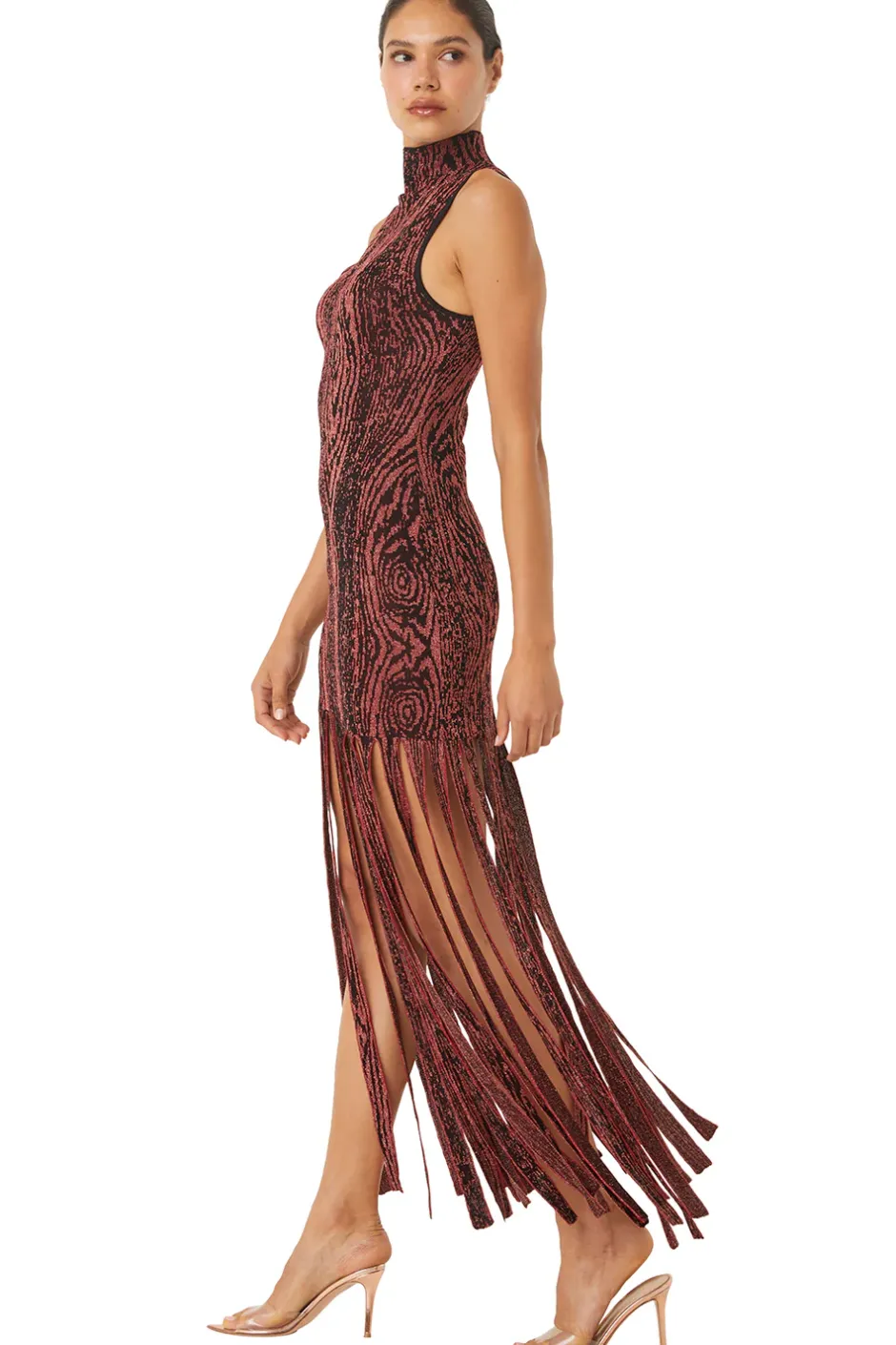 MISA Los Angeles JOSEPHINE DRESS Pomegranate Fashion