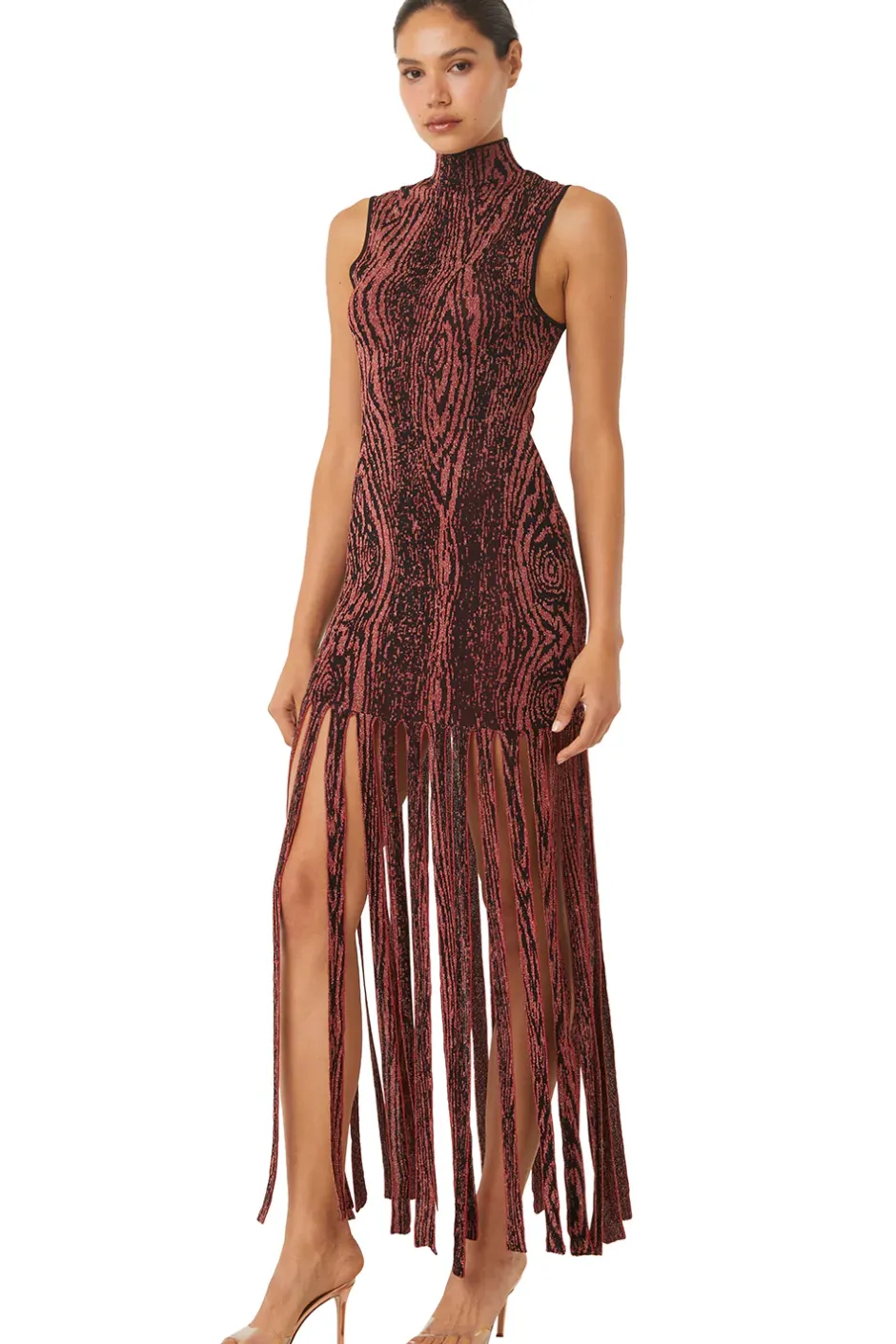 MISA Los Angeles JOSEPHINE DRESS Pomegranate Fashion