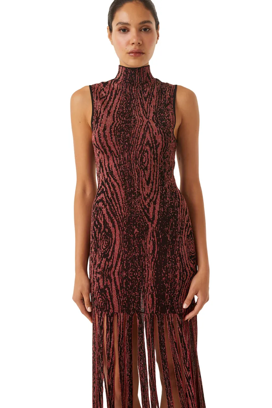 MISA Los Angeles JOSEPHINE DRESS Pomegranate Fashion