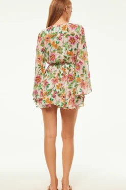 MISA Los Angeles KAIA DRESS Floraexoticachiffon Sale