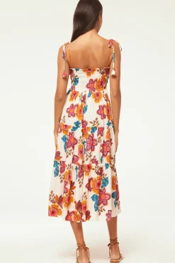 MISA Los Angeles KAMINA DRESS Floramarbella New