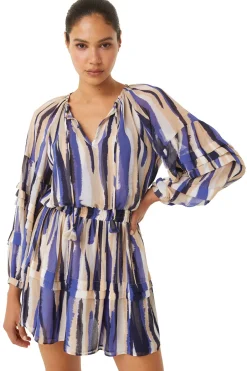 MISA Los Angeles KARLINA DRESS Stripedinstinct Discount