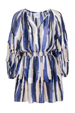 MISA Los Angeles KARLINA DRESS Stripedinstinct Discount