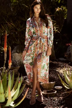 MISA Los Angeles KASBAH DRESS Casablancabordermix Best