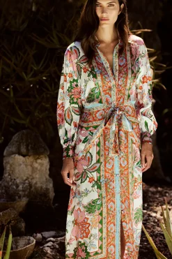 MISA Los Angeles KASBAH DRESS Casablancabordermix Best