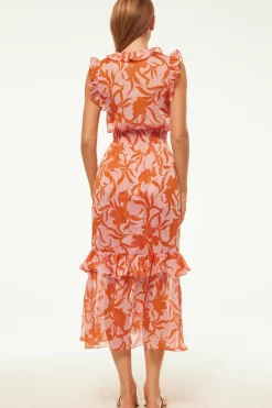 MISA Los Angeles KIDADA DRESS Atlasfloraldesertrose Best