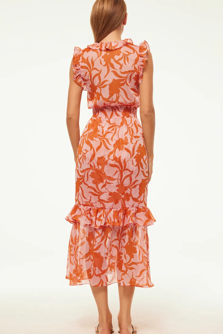 MISA Los Angeles KIDADA DRESS Atlasfloraldesertrose Best