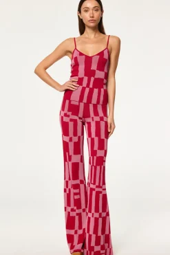 MISA Los Angeles KOA PANT Pinku0026red Hot