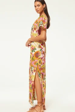 MISA Los Angeles LALITA DRESS Floralcorsicamulti Outlet