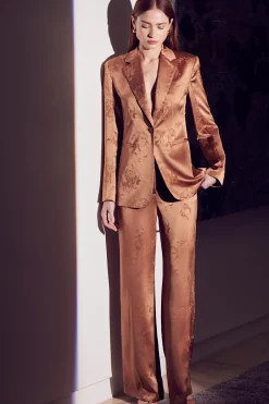 MISA Los Angeles LAUREN BLAZER Strawjacquard Clearance