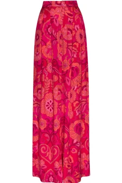 MISA Los Angeles LEMOR PANT Floracorsicafuchsia New