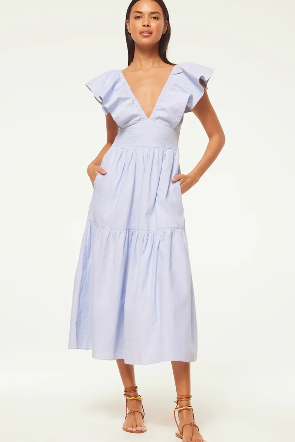 MISA Los Angeles LEONORA DRESS Cottontrapunto Discount