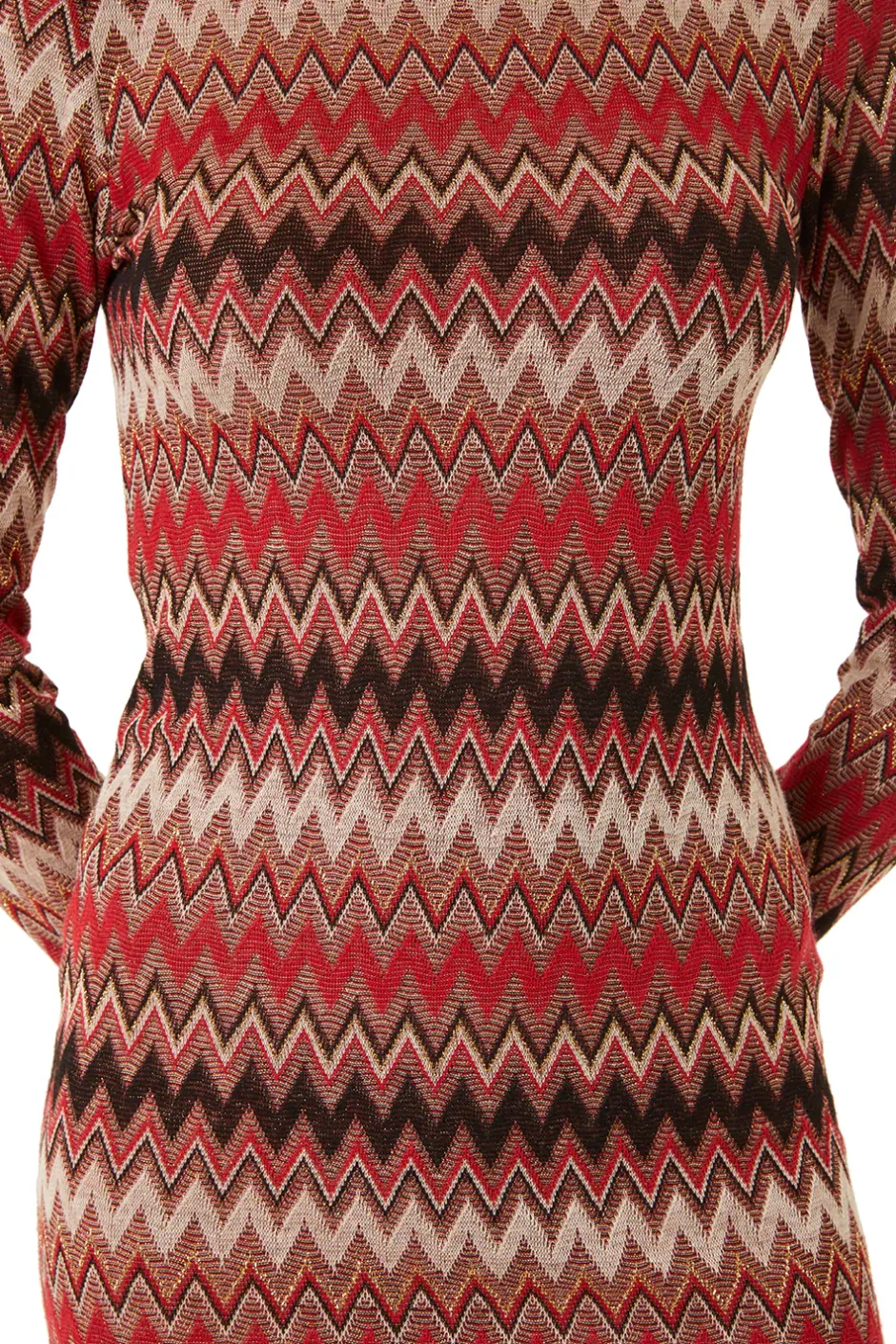 MISA Los Angeles LIV DRESS Winterchevron Fashion