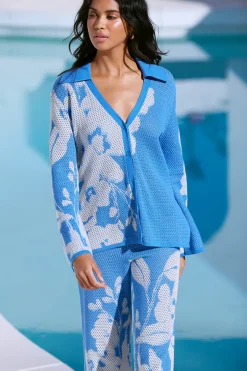 MISA Los Angeles LORCA TOP Bluehibiscusflora Discount