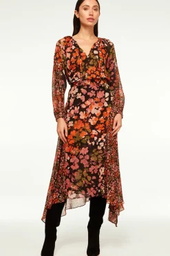 MISA Los Angeles MARAL SKIRT Autumnfloramix Outlet