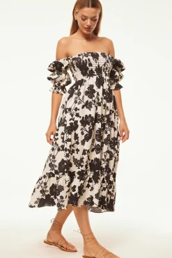 MISA Los Angeles MARGARITA DRESS Floranegra Discount
